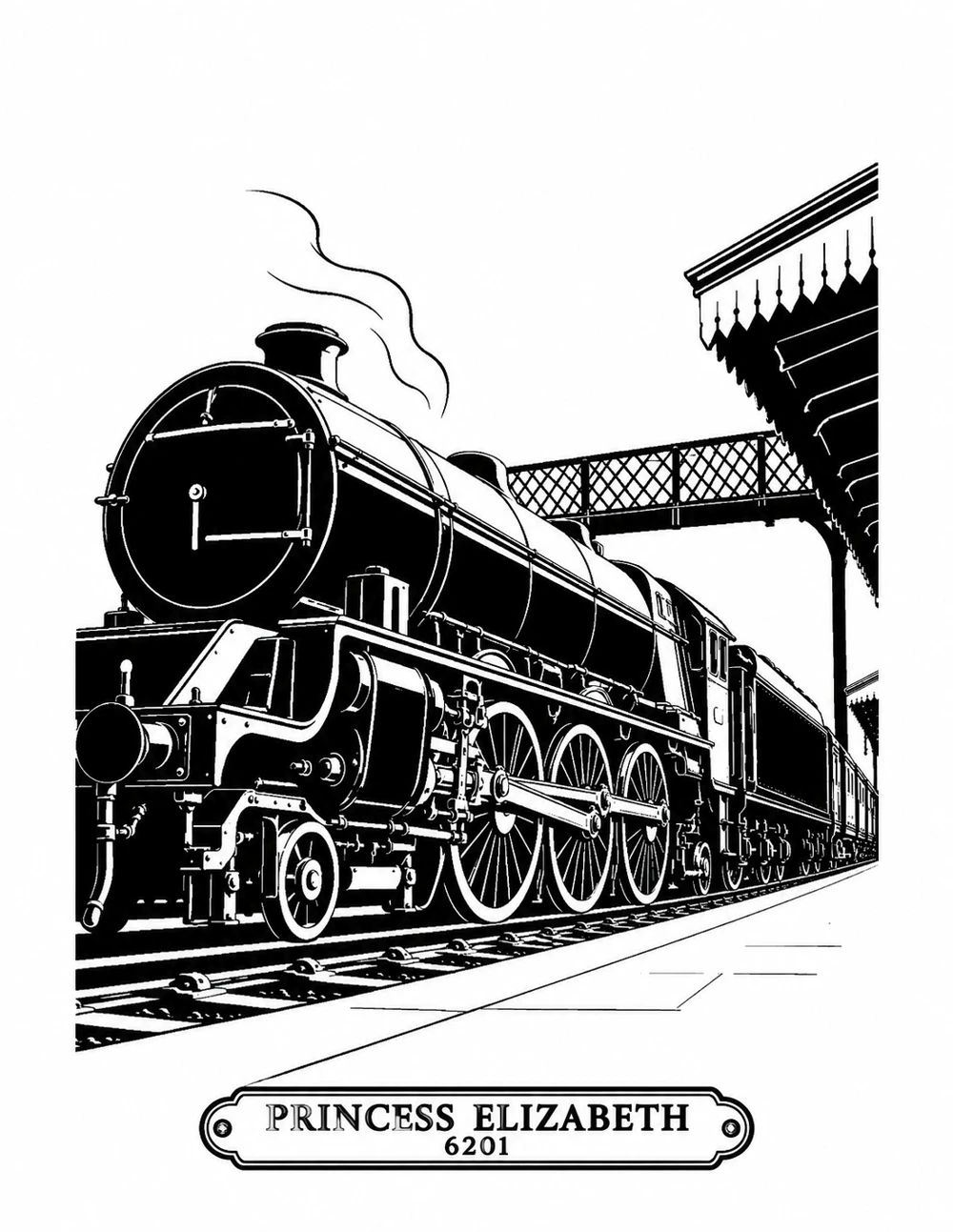Completed artwork: Princess Elizabeth